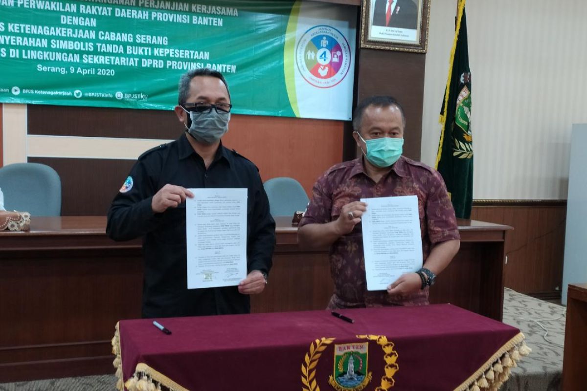 560 karyawan non PNS DPRD Banten diikutsertakan Program BPJAMSOSTEK