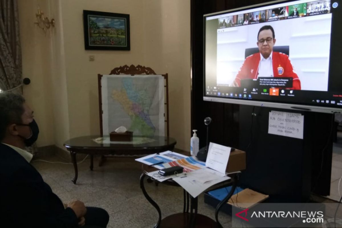 Penerapan PSBB, kepala daerah di Bodetabek koordinasi dengan Gubernur DKI