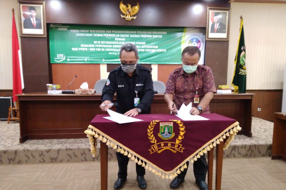 Pegawai non-ASN Setwan DPRD Banten diikutkan program BPJAMSOSTEK