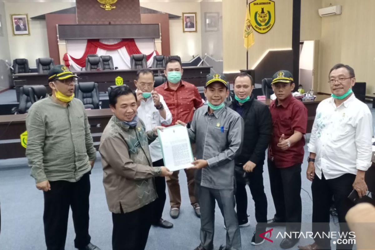DPRD Banjarmasin dapat SK masuk Tim Gugus Tugas COVID-19