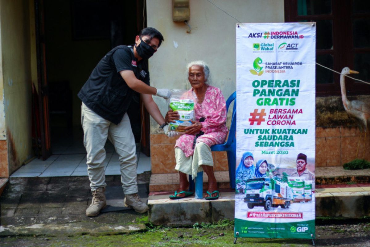 ACT DIY distribusikan satu ton beras untuk masyarakat prasejahtera