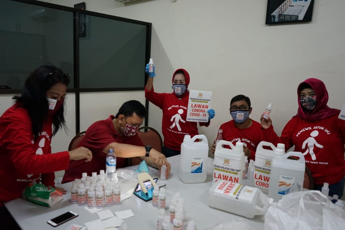 INI Jatim optimalkan gerakan penyemprotan disinfektan di Kota Surabaya