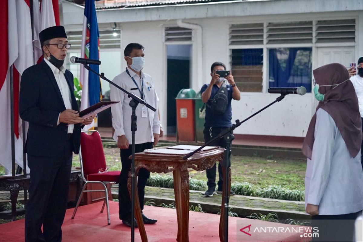 Sri Nowo Retno dilantik jadi Kepala Dinas Kesehatan Kota Bogor