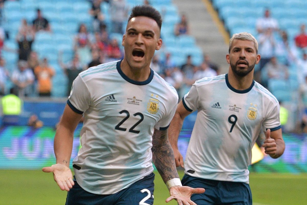 Lautaro Martinez dinilai bisa lebih baik dari Sergio Aguero