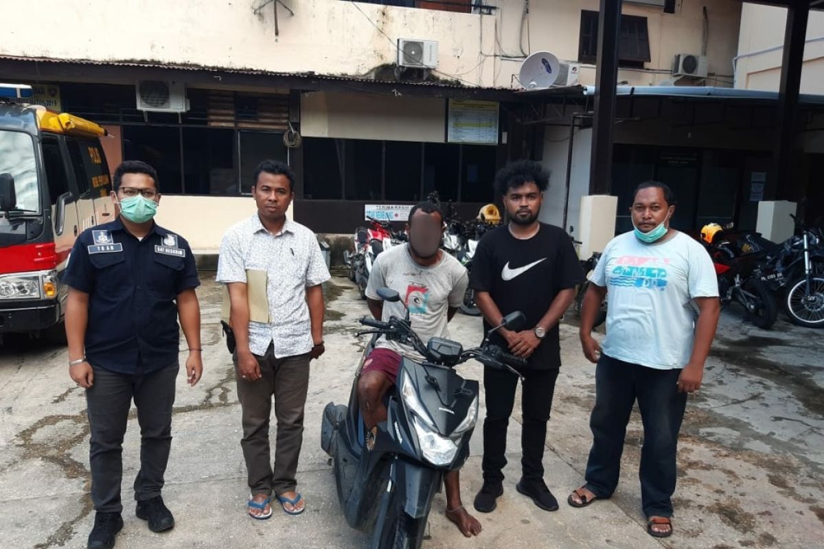 Polresta Jayapura tangkap pelaku pencurian kendaraan bermotor