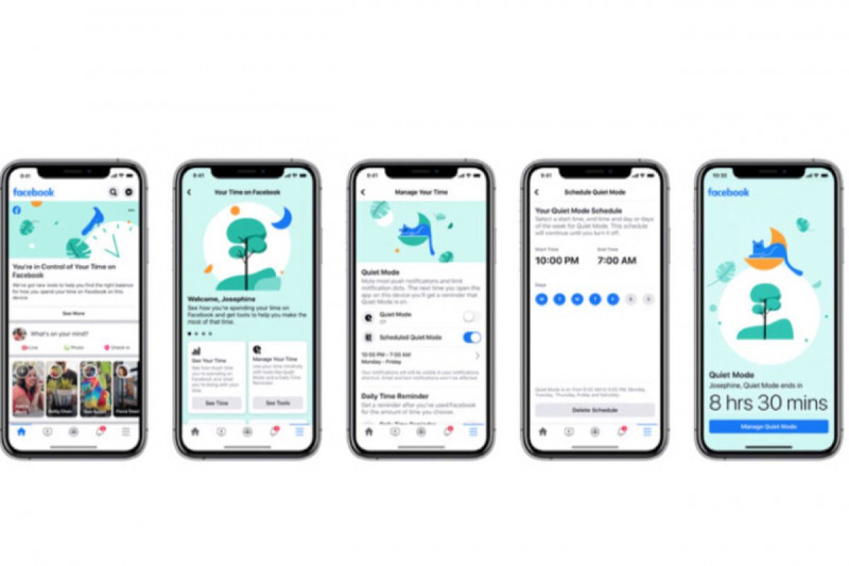 Facebook tambah mode diam "Quiet Mode" untuk hentikan pemberitahuan
