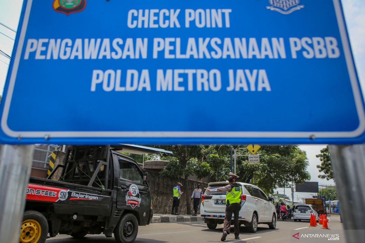 PSBB transisi, arus lalin jalan protokol Jakbar meningkat 80 persen