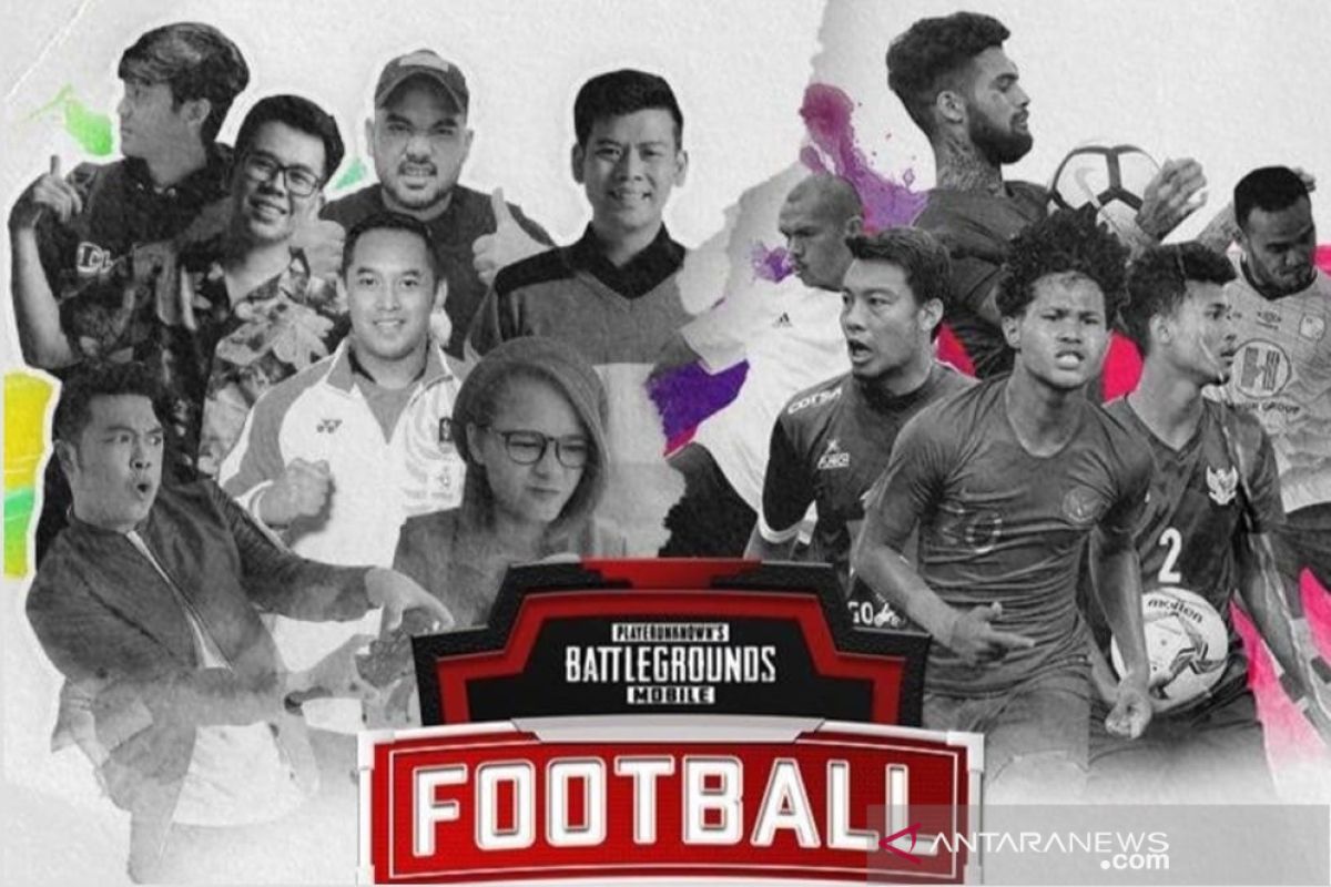 Liga libur, 17 pesepak bola Indonesia ramaikan turnamen esports PUBG