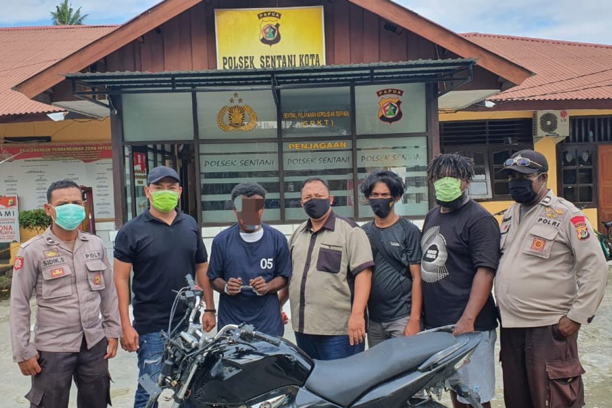 Polisi Jayapura tangkap residivis pencuri motor di Sentani