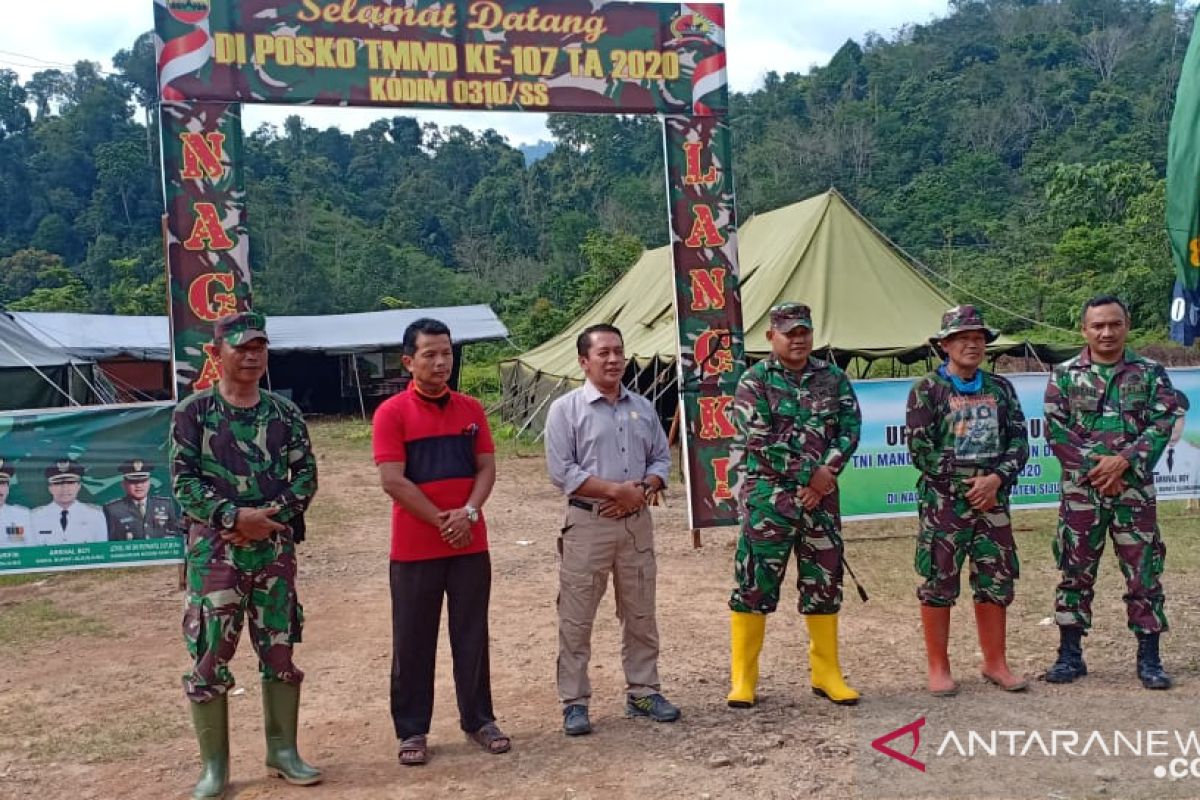 Legislator: Apresiasi TNI sudah pilih nagari Langki sebagai lokasi TMMD