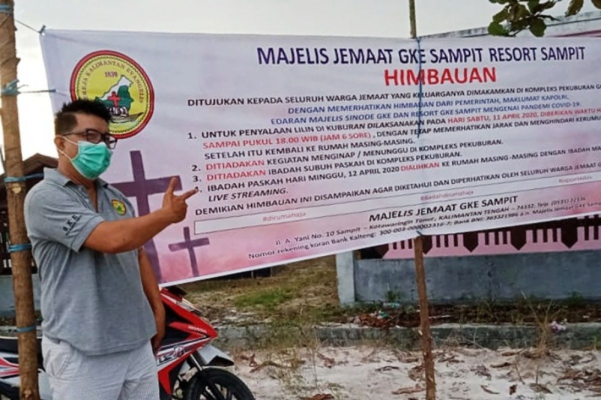 Kegiatan Paskah di kuburan ditiadakan cegah COVID-19