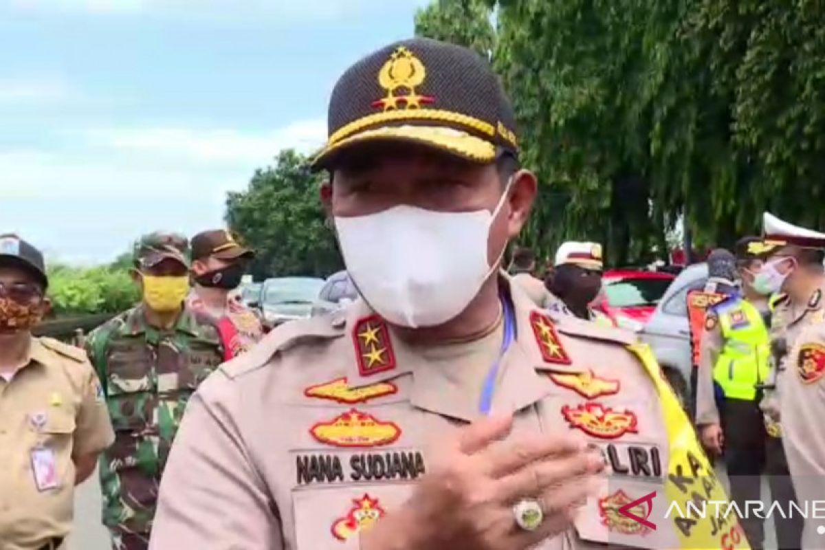 Kapolda sebut masyarakat mulai sadari aturan PSBB