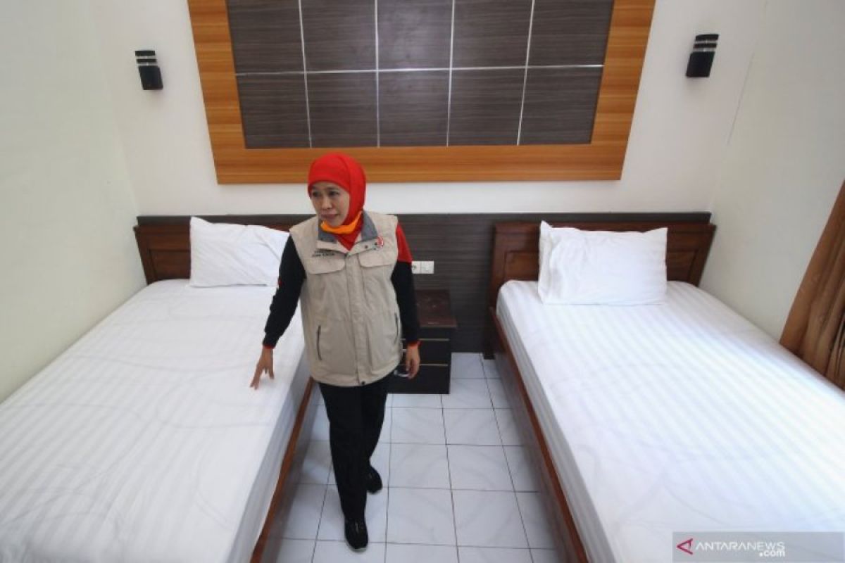 Berharap tempat tidur rumah sakit rujukan COVID-19 di Jatim 