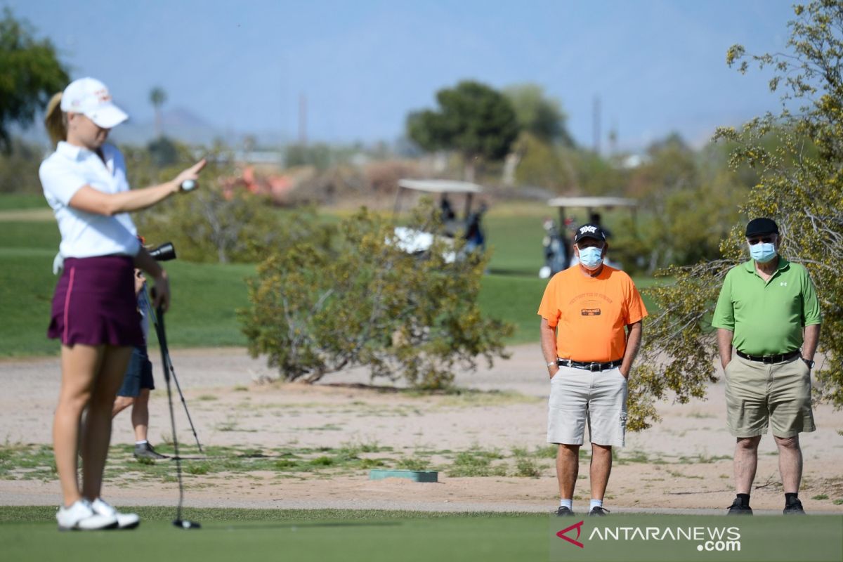 Tak ada penonton hingga akhir musim PGA Tour