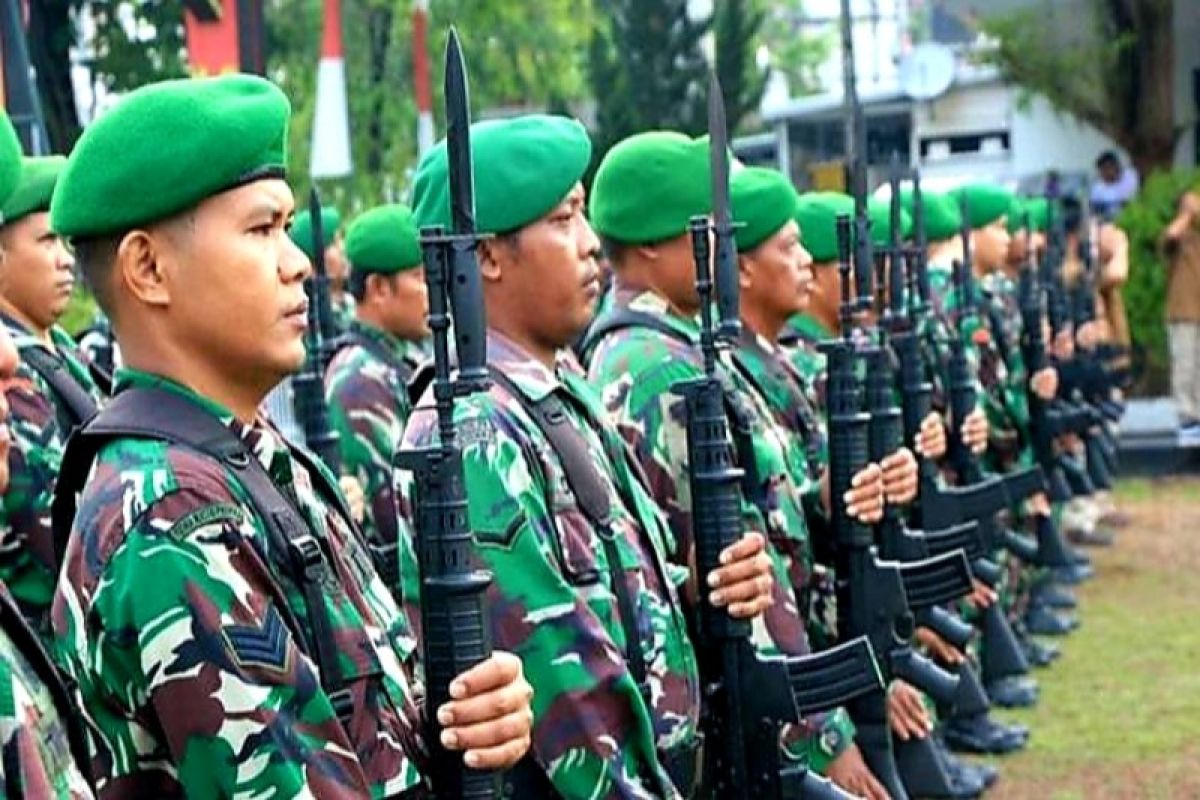 Seleksi prajurit TNI AD di Palangka Raya dipastikan sesuai prosedur kesehatan