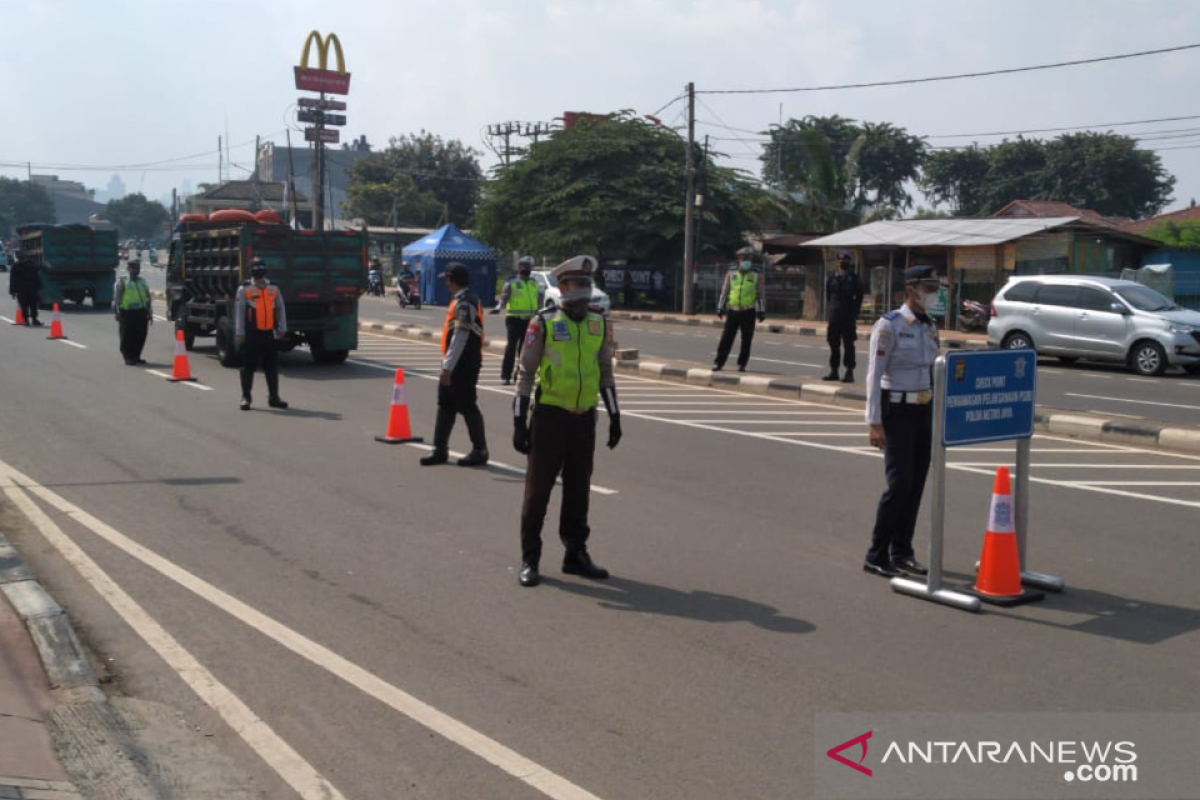 Polda Metro Jaya pantau "jalan tikus" terkait larangan mudik