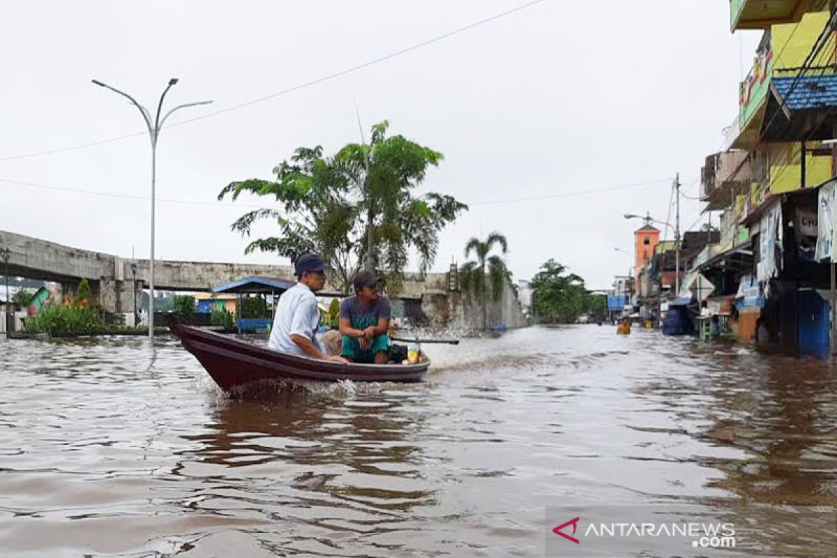 Banjir di Barito Utara ganggu aktivitas ekonomi