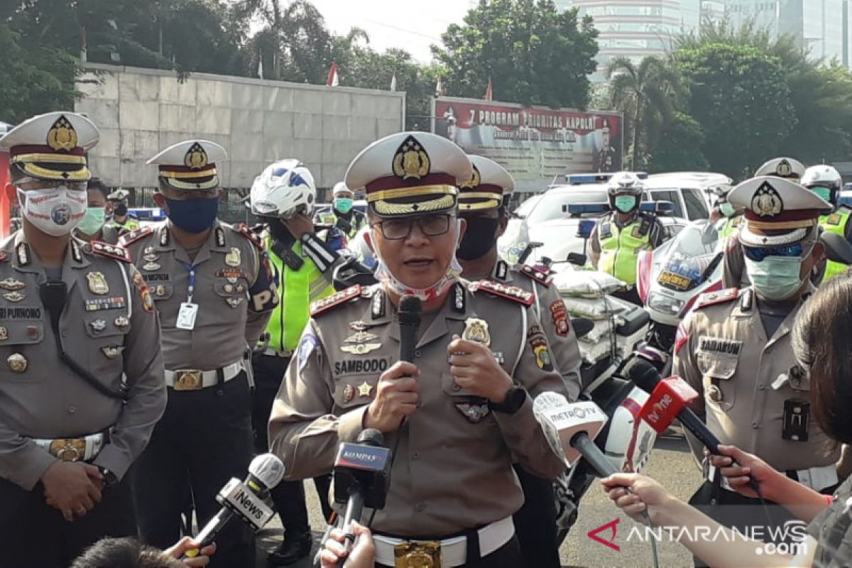 Polda Metro ikuti arahan juru bicara Kemenhub soal ojek daring