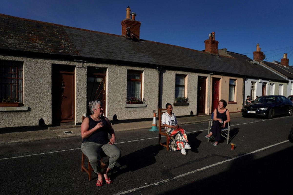 Irlandia laporkan jumlah infeksi COVID-19 tertinggi dalam satu hari