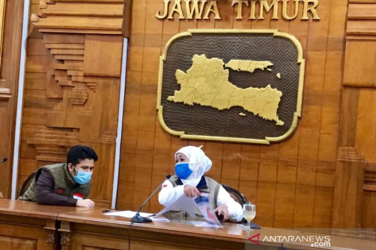 Pemprov Jatim koordinasi dengan Pemkot Surabaya tekan COVID-19