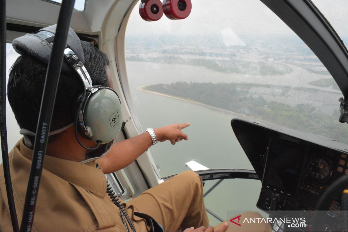 Cegah kepulangan TKI, Pemkab Aceh Timur pantau aktivitas laut dari udara