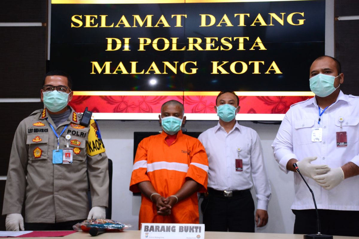 Pelaku pencabulan tiga anak di Kota Malang diringkus
