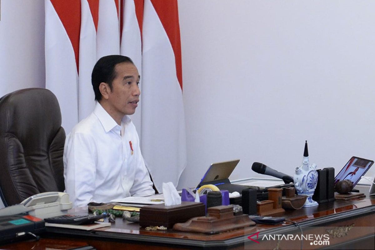 Presiden Jokowi minta Mendagri-Menkeu tegur daerah yang tak ubah APBD