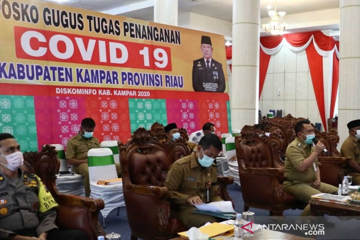 Pekanbaru ditetapkan PSBB, Pemkab Kampar lakukan kajian epidemiologi