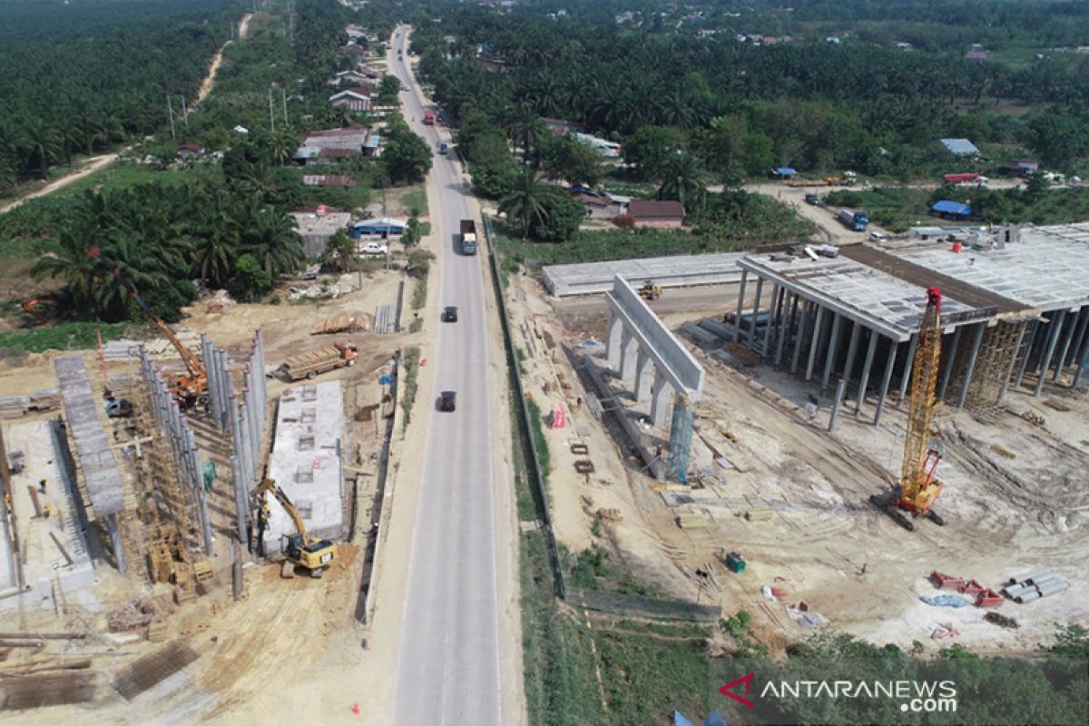 Hutama Karya: Progres konstruksi Tol Pekanbaru-Dumai capai 96 persen