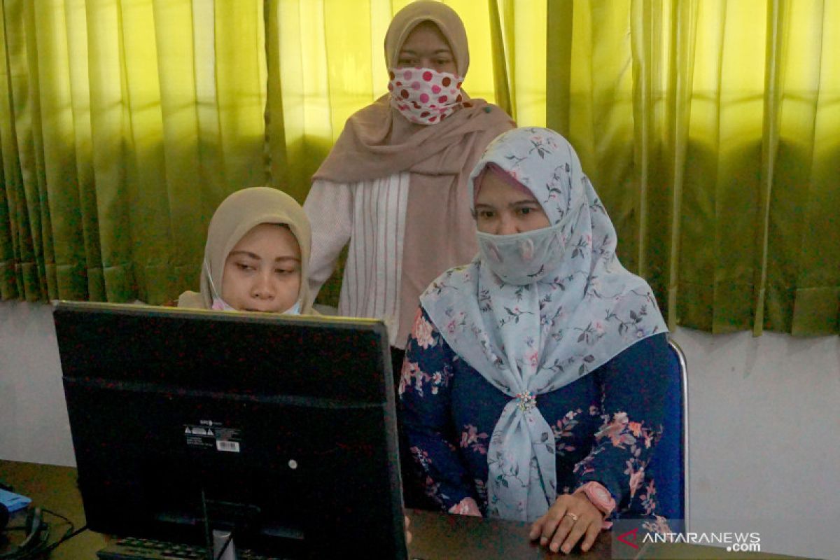 Sebagian besar SMP di Kota Yogyakarta gelar tes daring