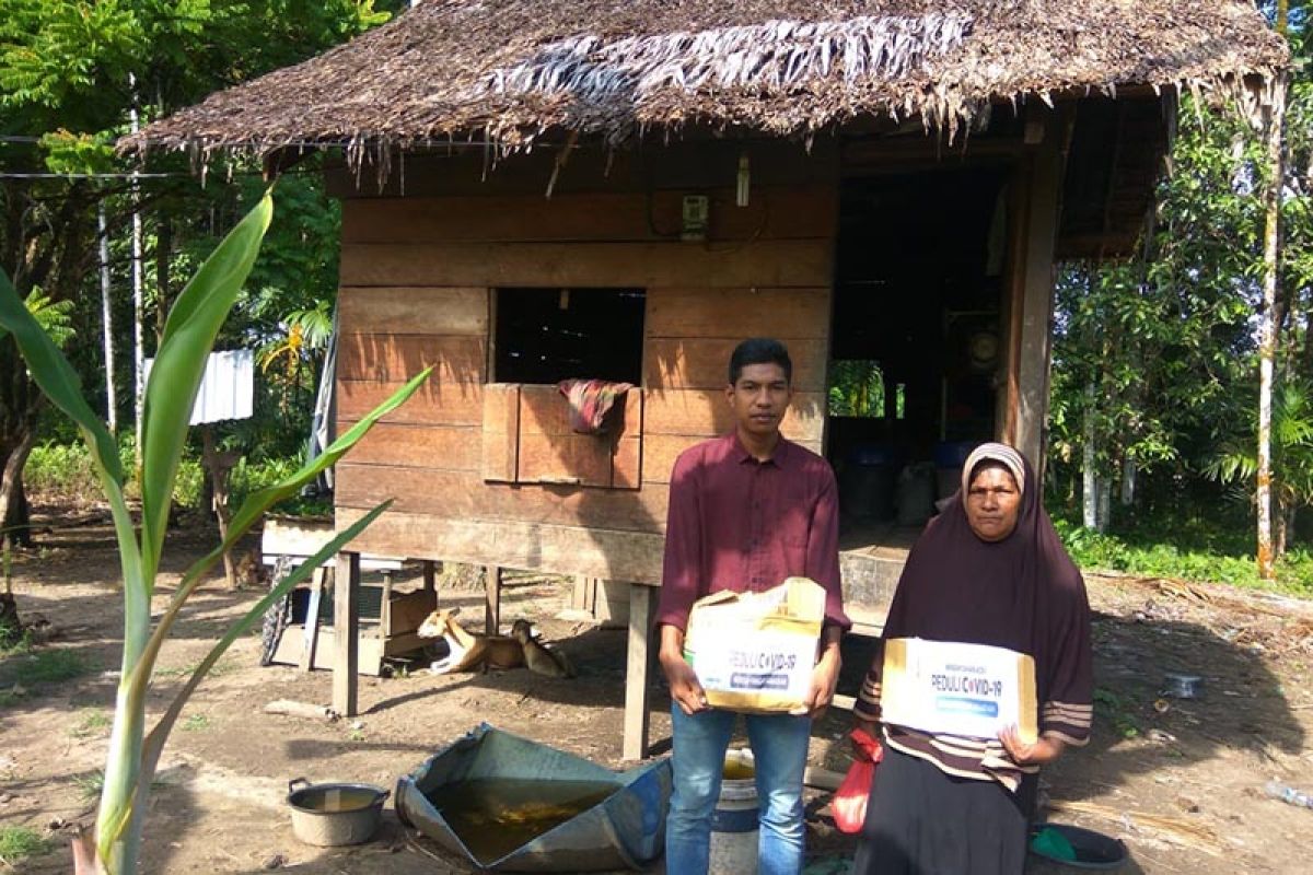 Cahaya Aceh salurkan sedekah pangan kepada masyarakat pedalaman