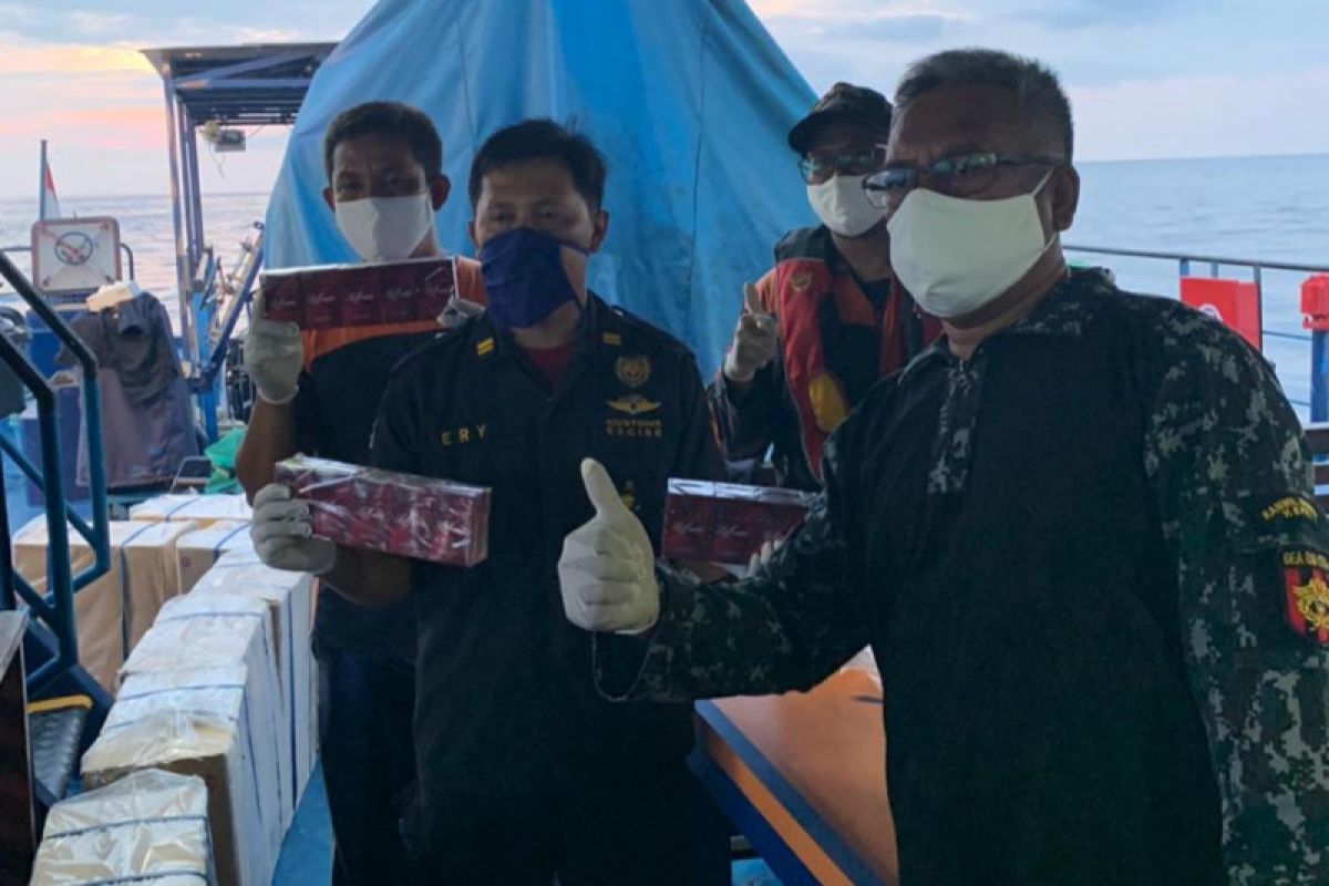 10 juta batang rokok ilegal asal Thailand diamankan Bea Cukai