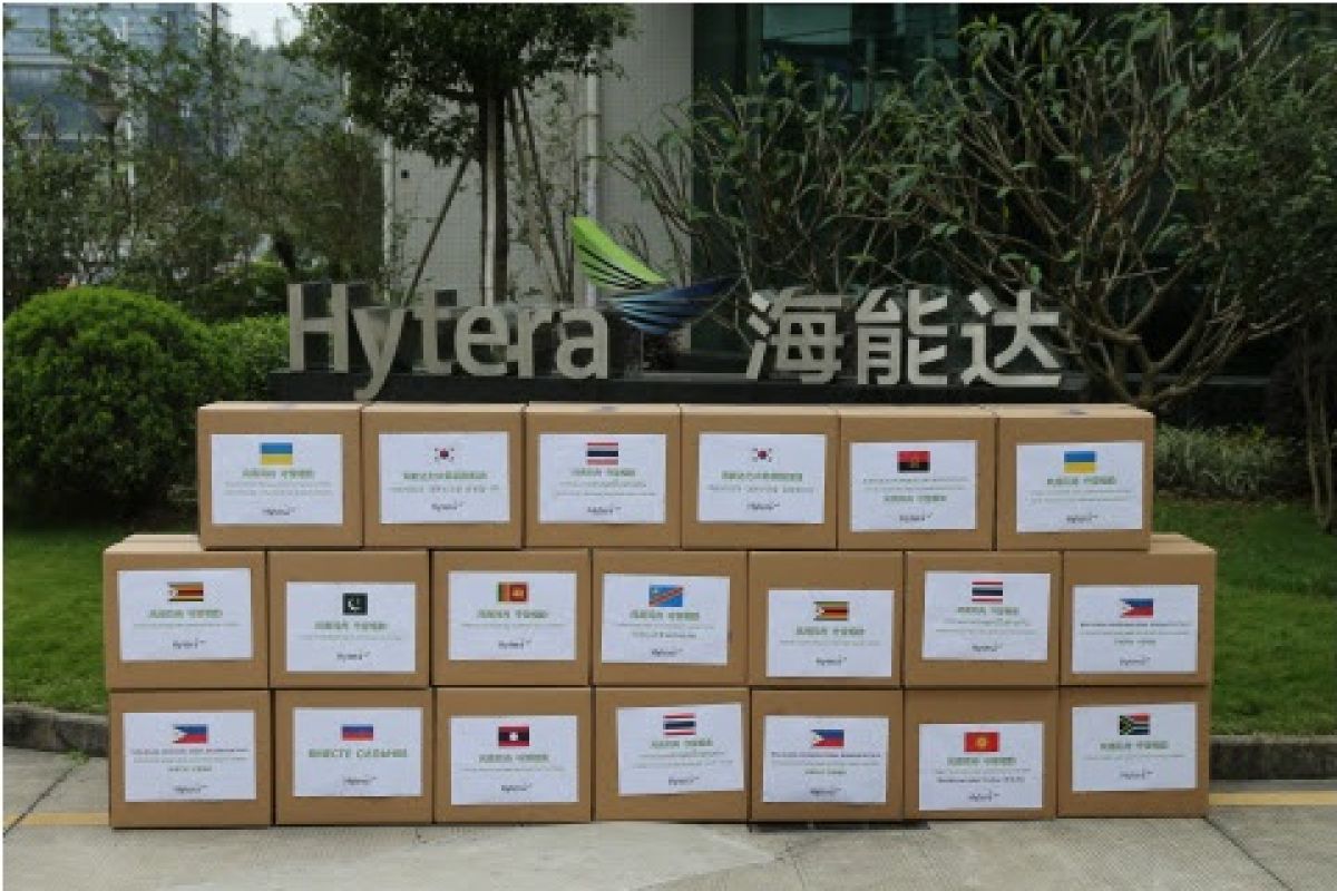 Hytera actively participates in the fight against COVID-19, helping to prevent cross-infections