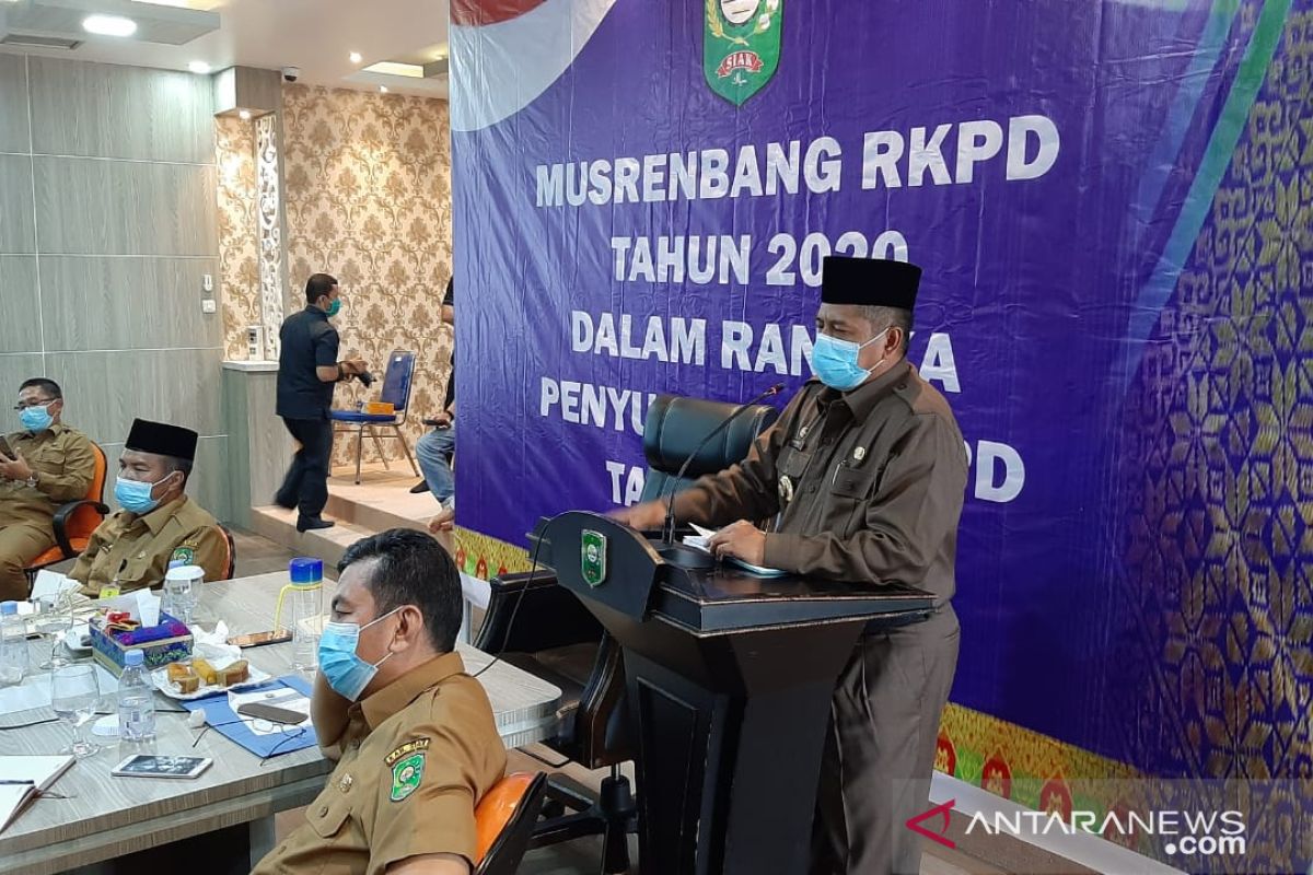 Di tengah Corona, Bupati Siak laksanakan musrenbang via video conference