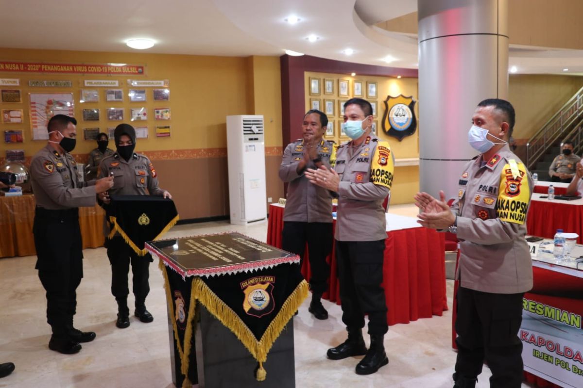 Kapolda Sulsel resmikan Polres Toraja Utara lewat video konferensi