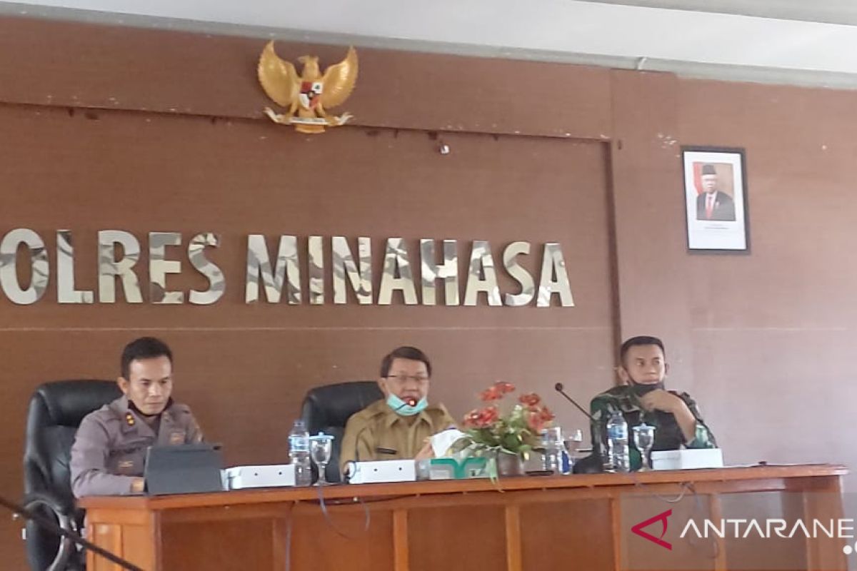 Pengawasan pintu masuk ke Kabupaten Minahasa diperketat