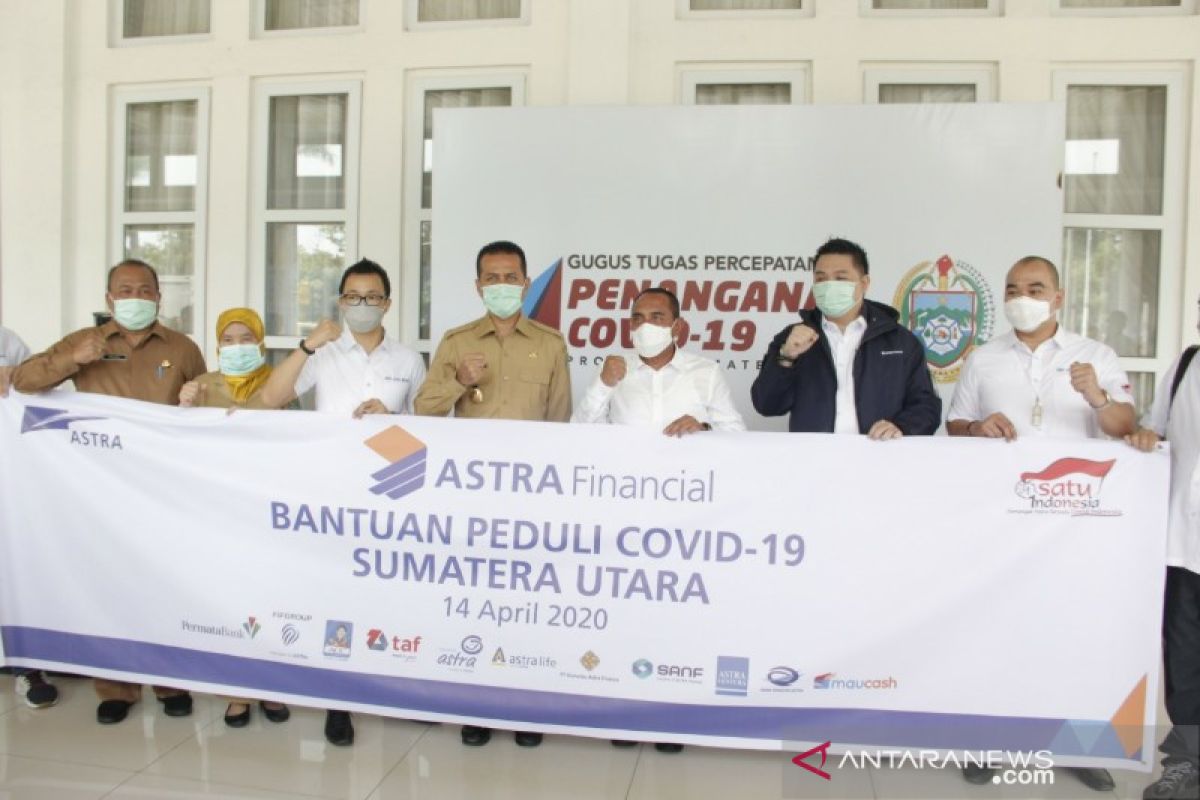 Grup Astra Financial sumbang sembako dan masker Rp2 miliar  untuk Sumut