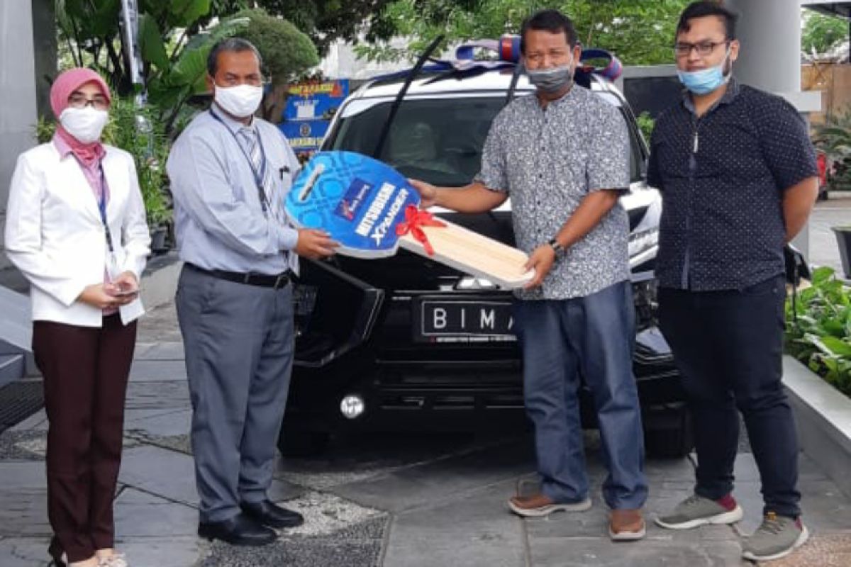Pengusaha onderdil kendaraan dapat hadiah Xpander Undian Bima Bank Jateng