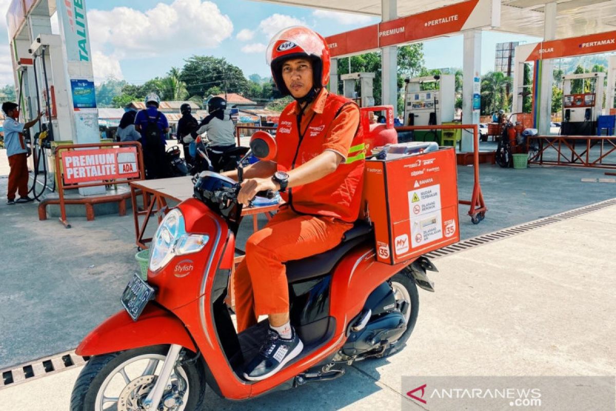 Pertamina  siapkan jasa pembelian elpiji-BBM secara daring di Palu