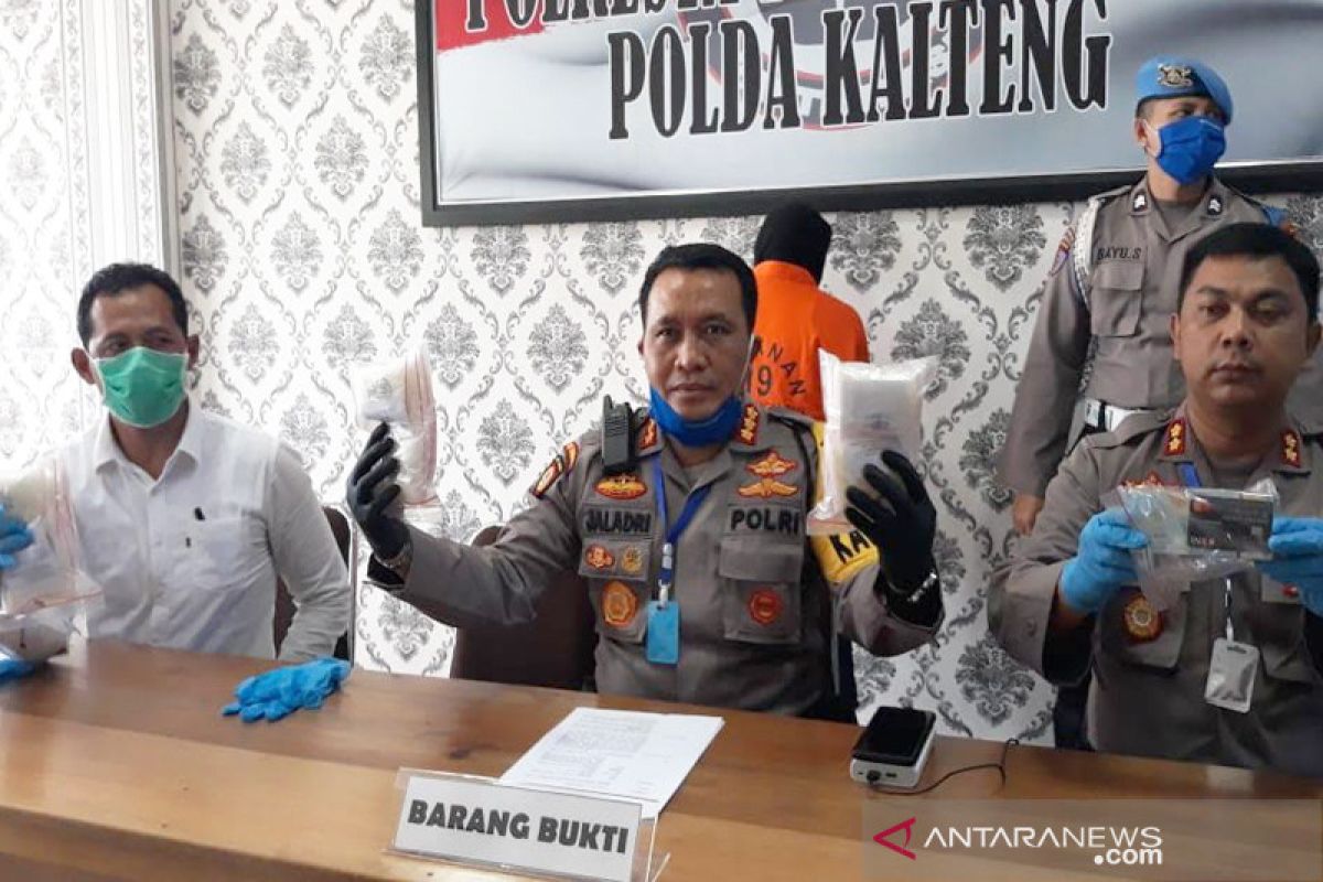 Pemilik sabu 1,2 kilogram di Palangka Raya ternyata diupah 10 juta untuk sekali antar