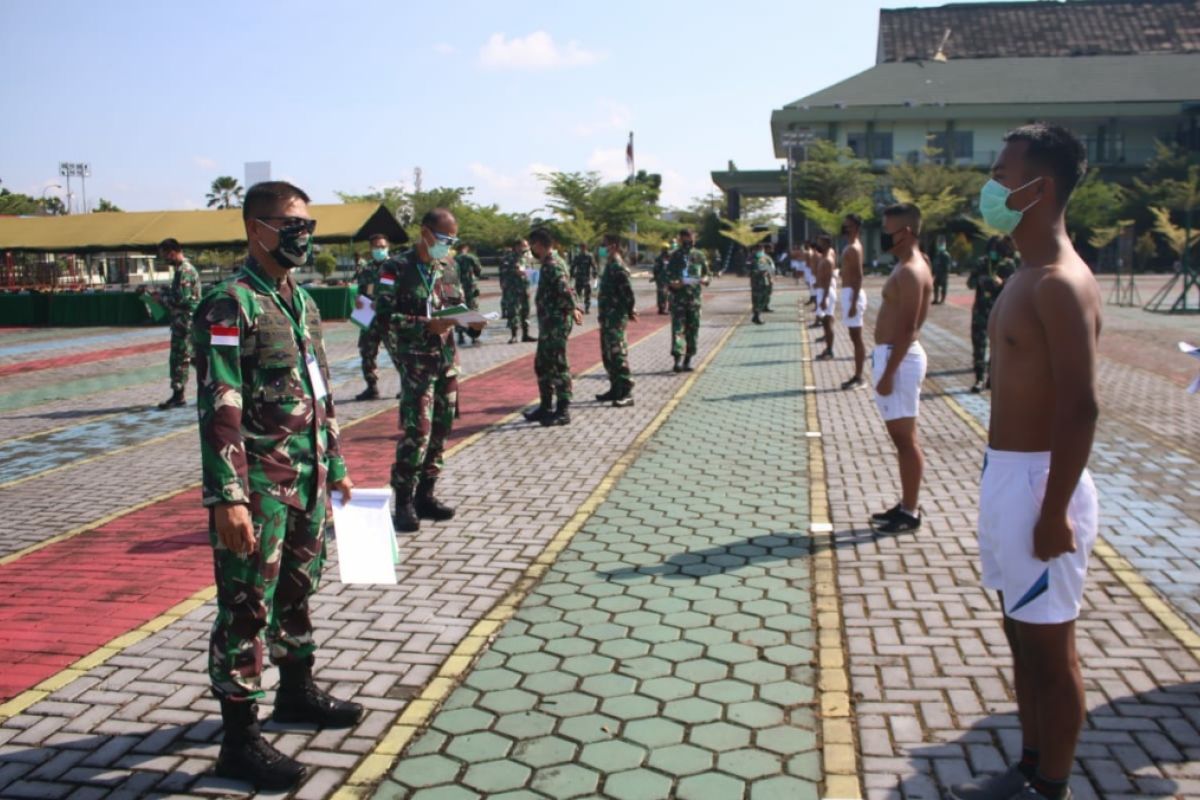 Sebanyak 321 calon prajurit Tamtama ikuti sidang Parade