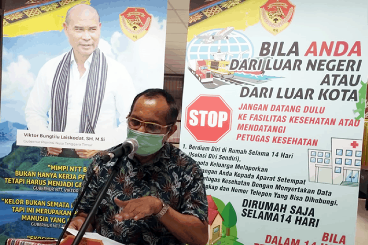 Pemprov minta warga NTT yang pernah kontak dengan pasien  COVID-19 jujur