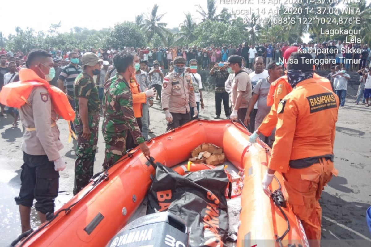 Korban terseret gelombang di Maumere ditemukan meninggal