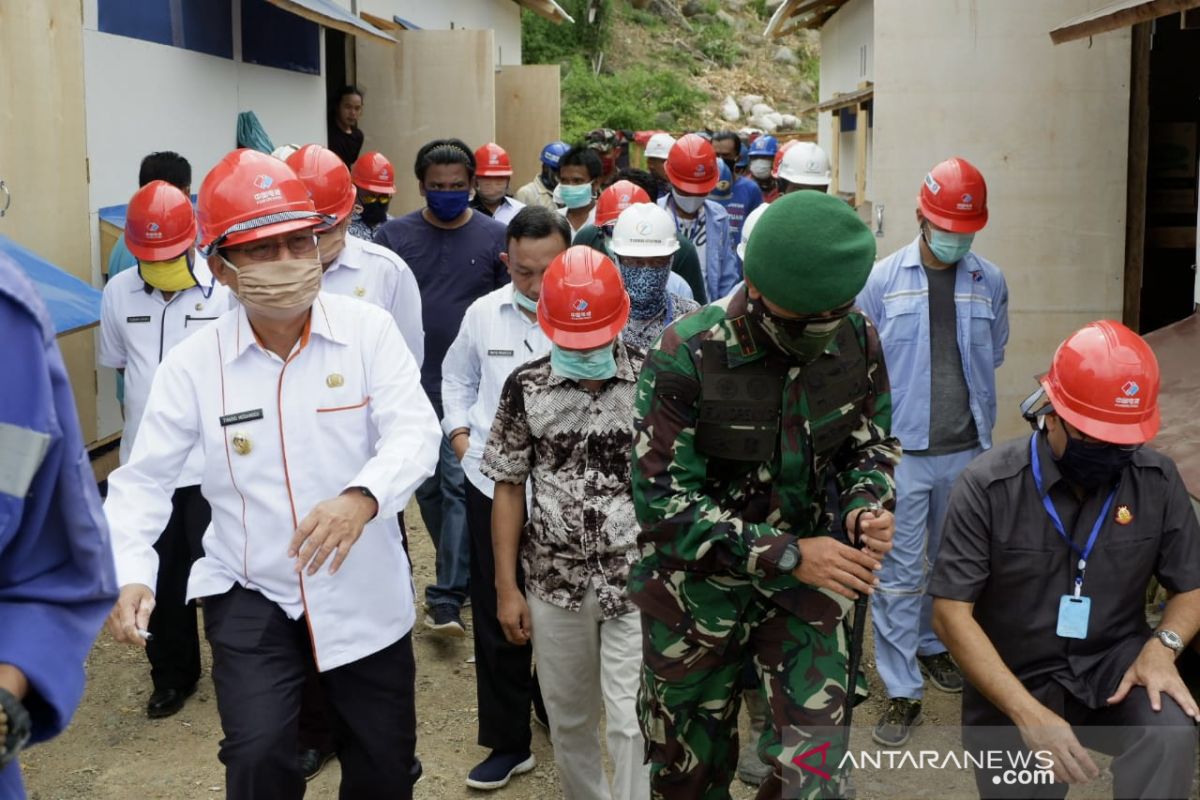 Wabup Gorontalo Utara tinjau langsung mess pekerja PLTU Tomilito