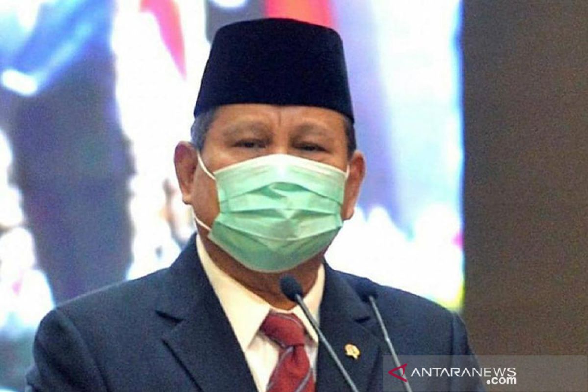 Menhan Prabowo berikan penghormatan tenaga medis saat Lebaran