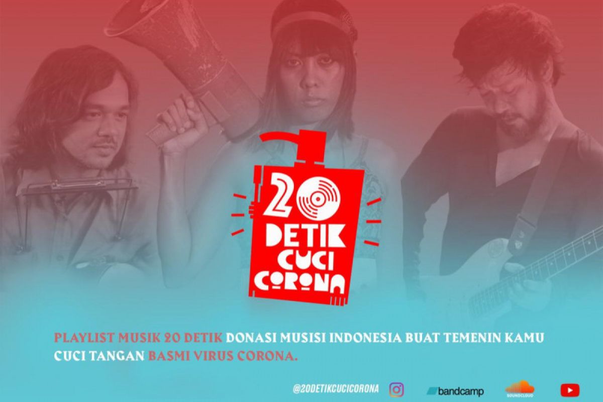 Musisi Indonesia bikin gerakan "20 detik cuci corona"