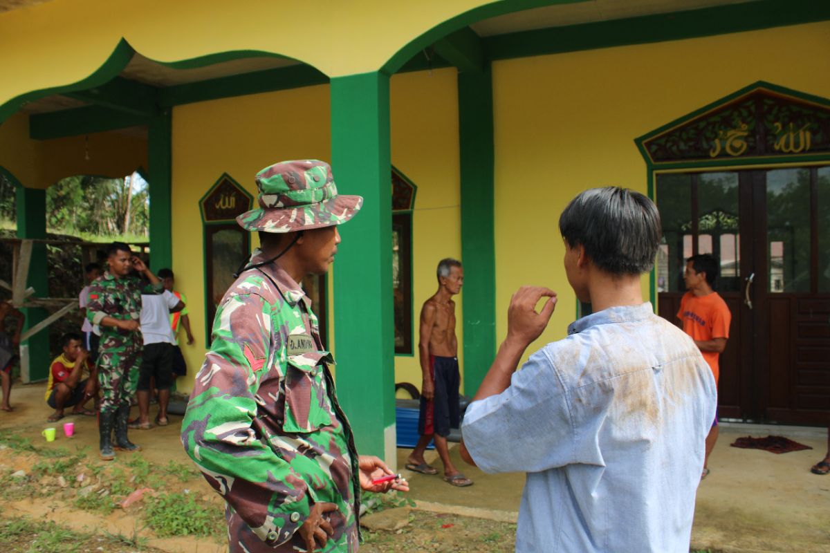 Gelar komsos sambil melihat sarana Masjid usai dibangun