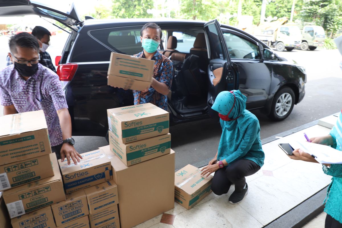 Pemkot Surabaya terima bantuan 10 ribu masker kain untuk dibagikan ke warga