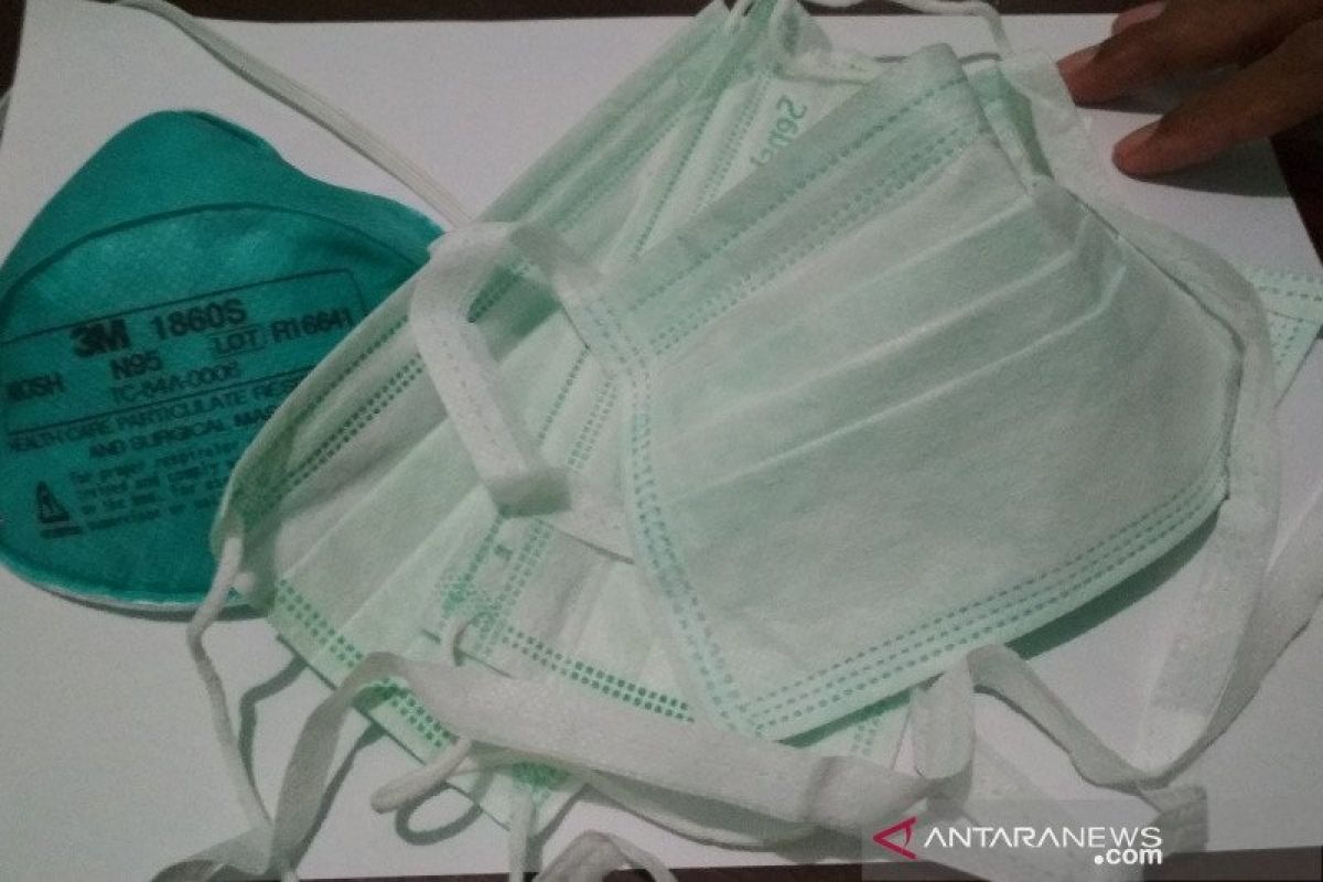 Stok masker N95 di RSUD Bengkulu hanya cukup untuk seminggu