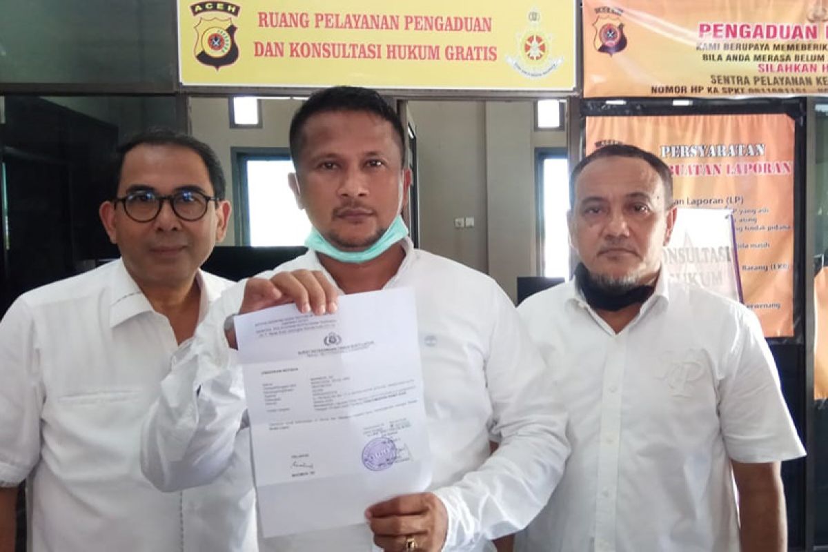 Pengusaha laporkan pimpinan media cetak ke Polda Aceh